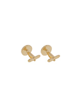 Gold plated brass cufflinks SAINT-CREAC