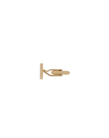 Gold plated brass cufflinks SAINT-CREAC