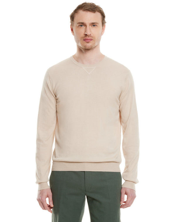 Beige HONFLEUR sweatshirt 