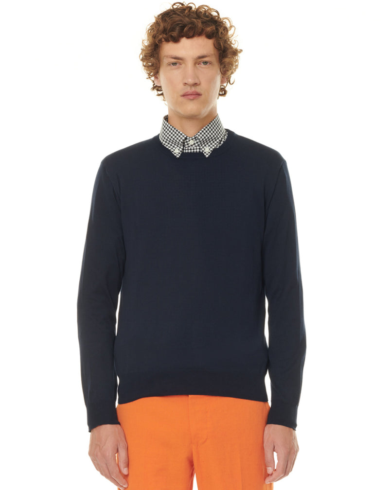 Navy MALO sweatshirt