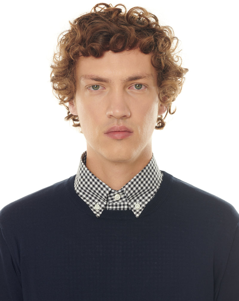 Navy MALO sweatshirt