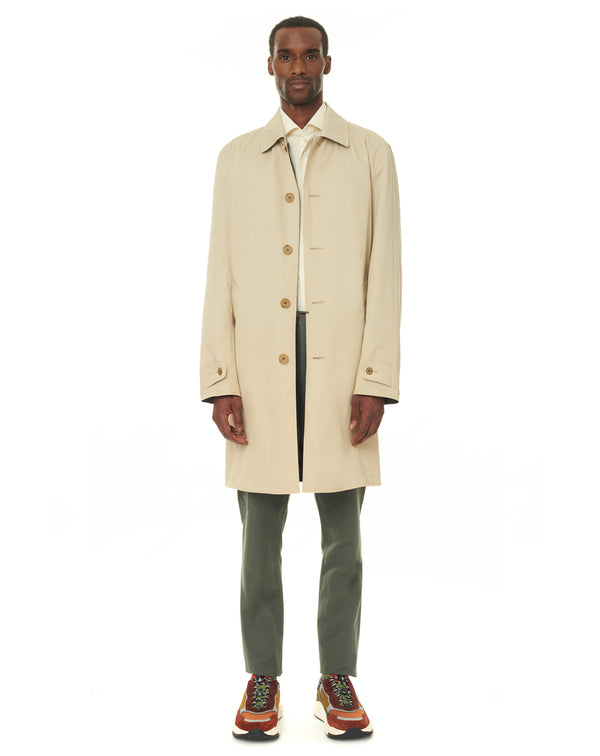Beige PRINCY reversible raincoat