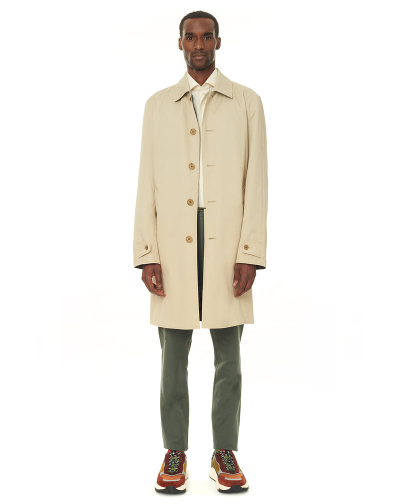 Beige PRINCY reversible raincoat