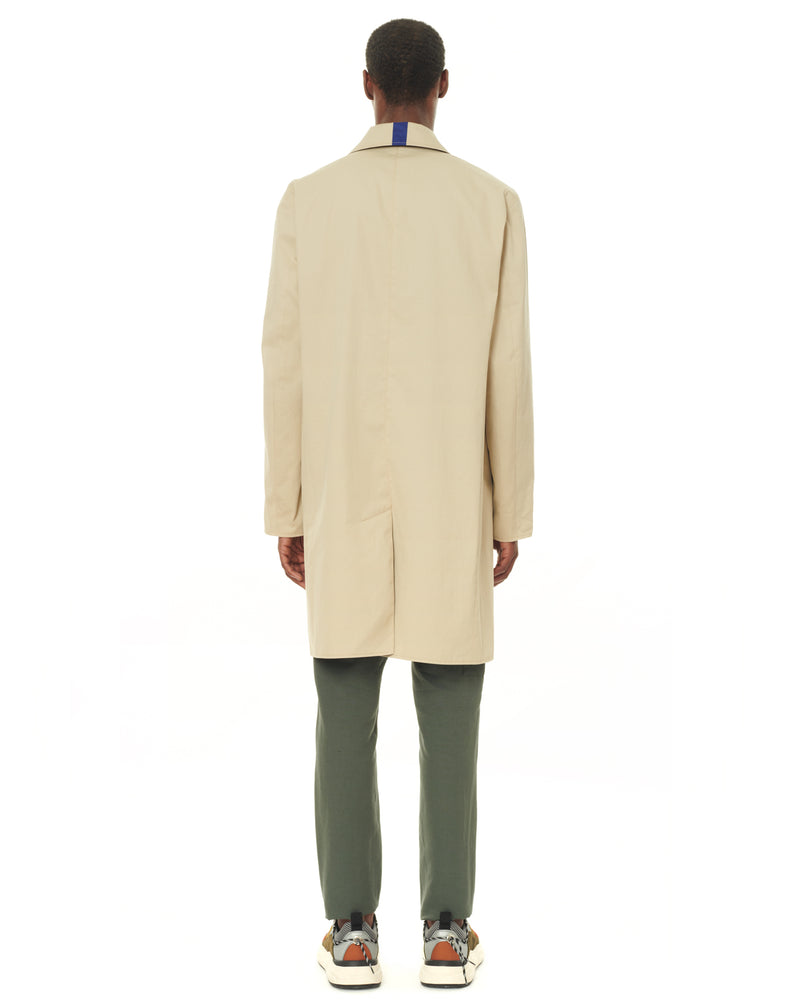 Beige PRINCY reversible raincoat