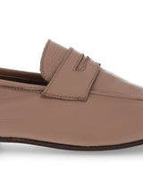 Taupe ARLES soft penny loafer