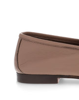 Taupe ARLES soft penny loafer