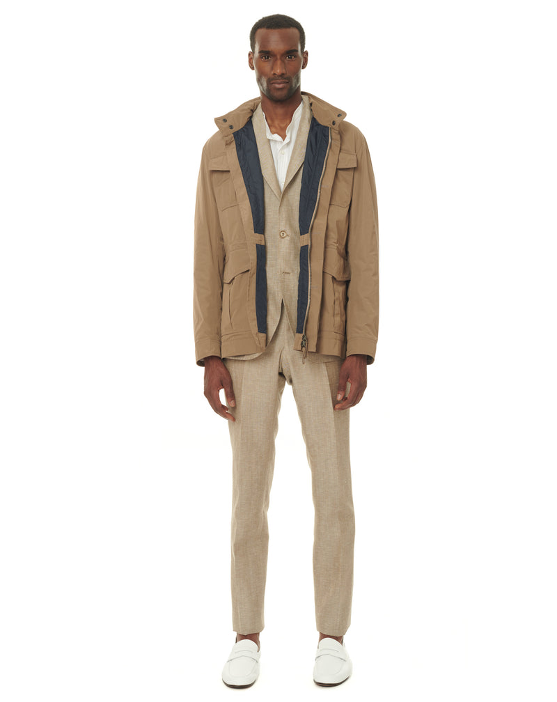 Brown POSEO parka