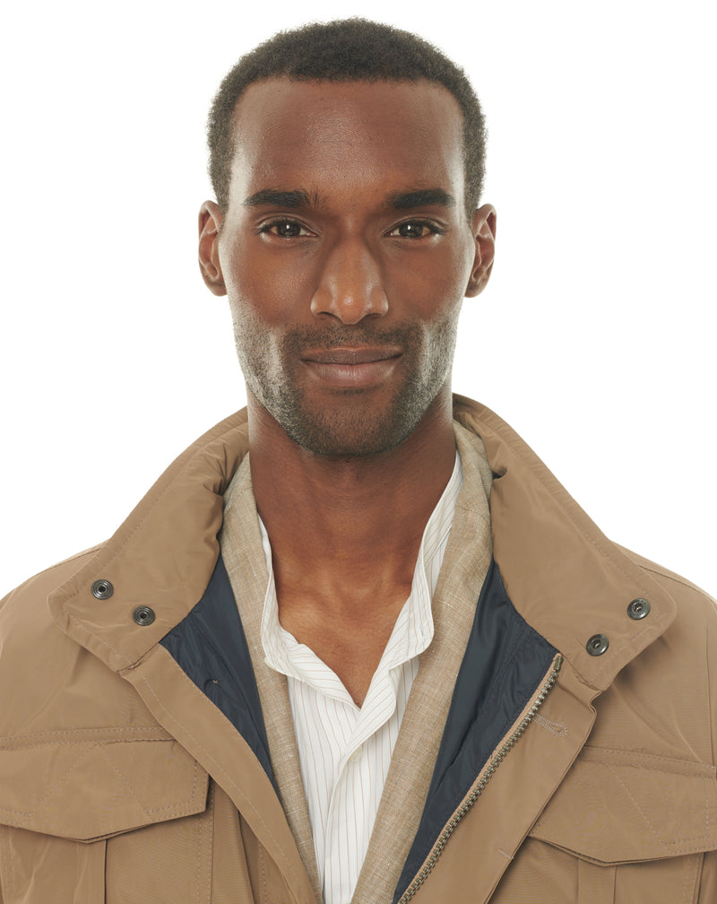 Brown POSEO parka