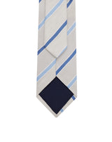 White Repp tie 