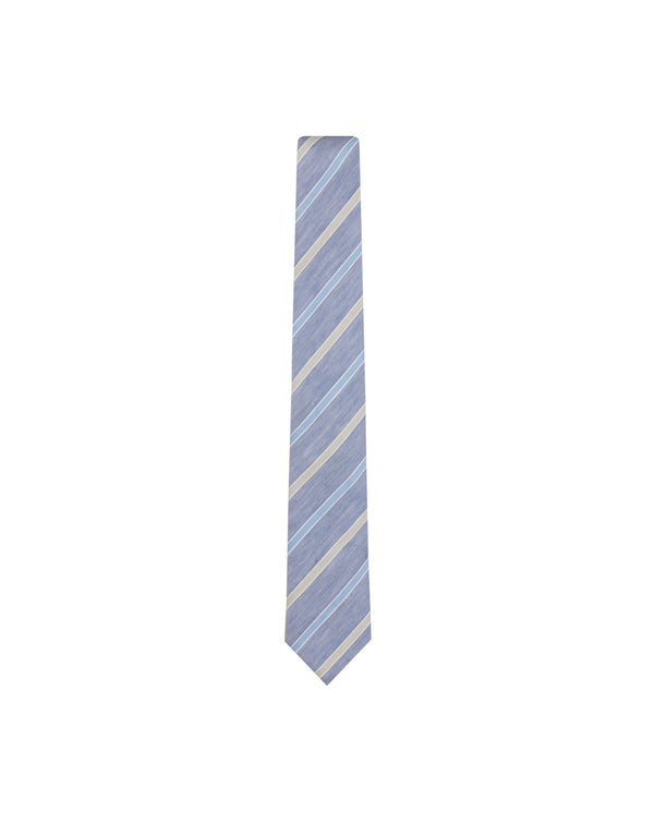 Blue jeans repp tie