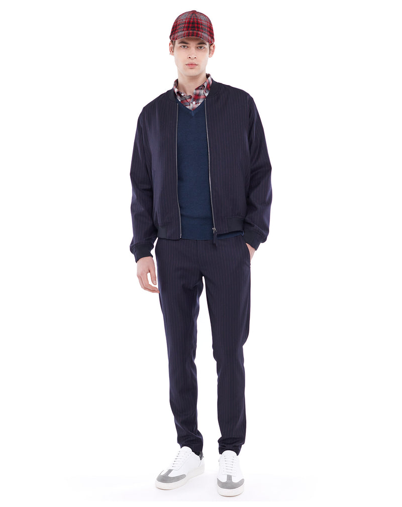 Navy PIERRE SHIBUYA jacket