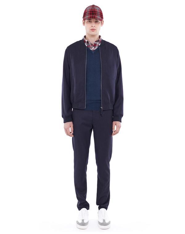 Navy PIERRE SHIBUYA jacket