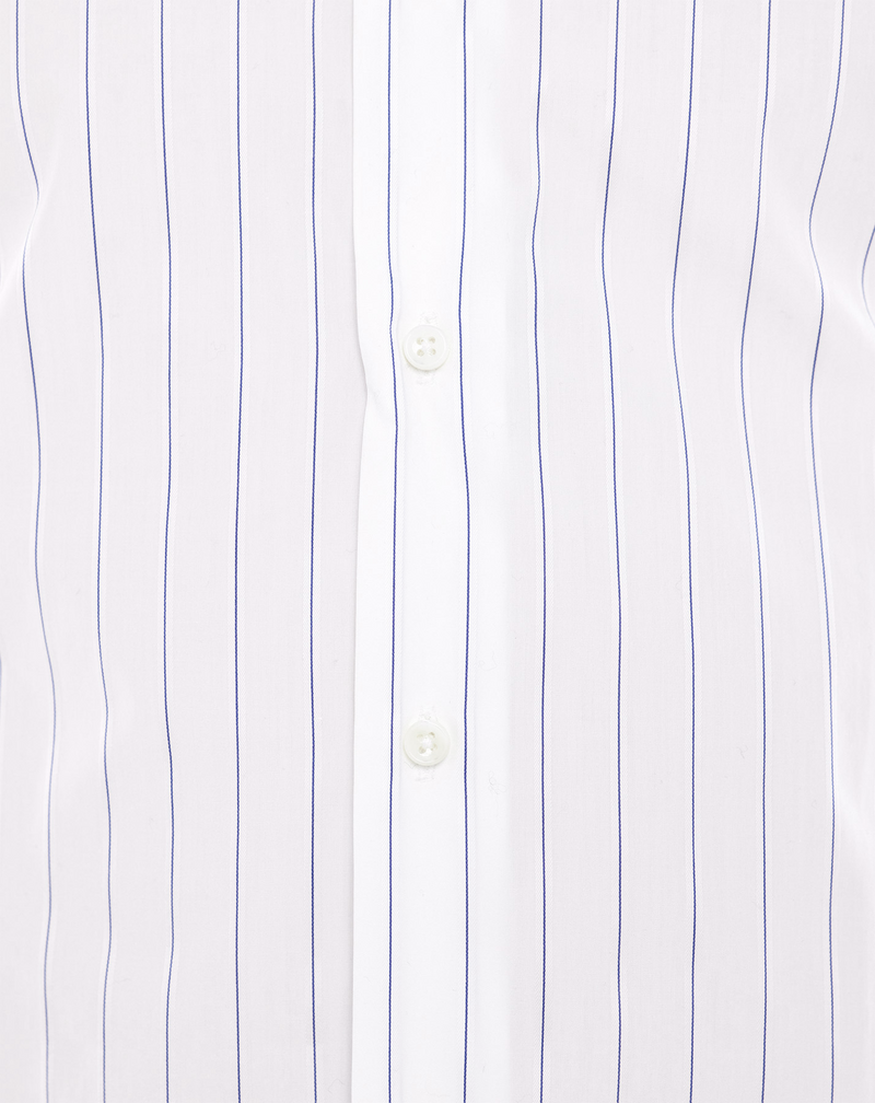 Chemise formelle slim ASTAIR à rayures chevron marine