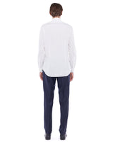 Chemise formelle slim ASTAIR à rayures chevron marine