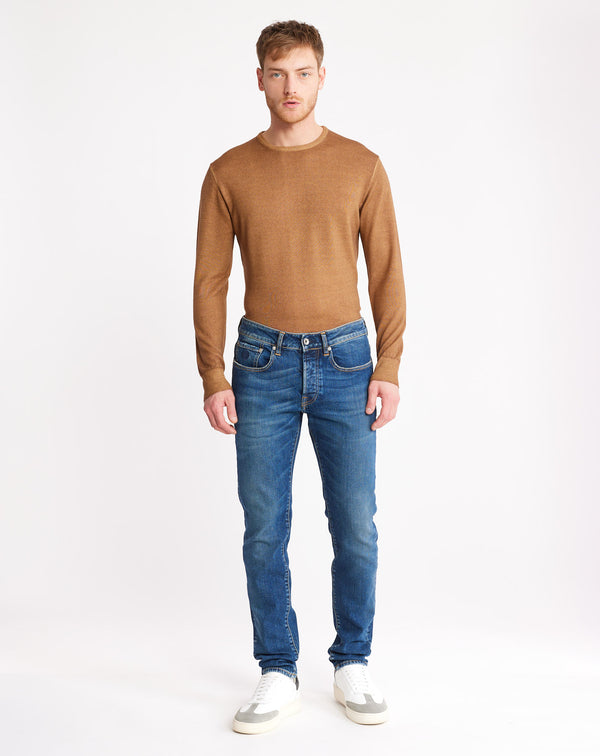 Faded 5-pocket jeans