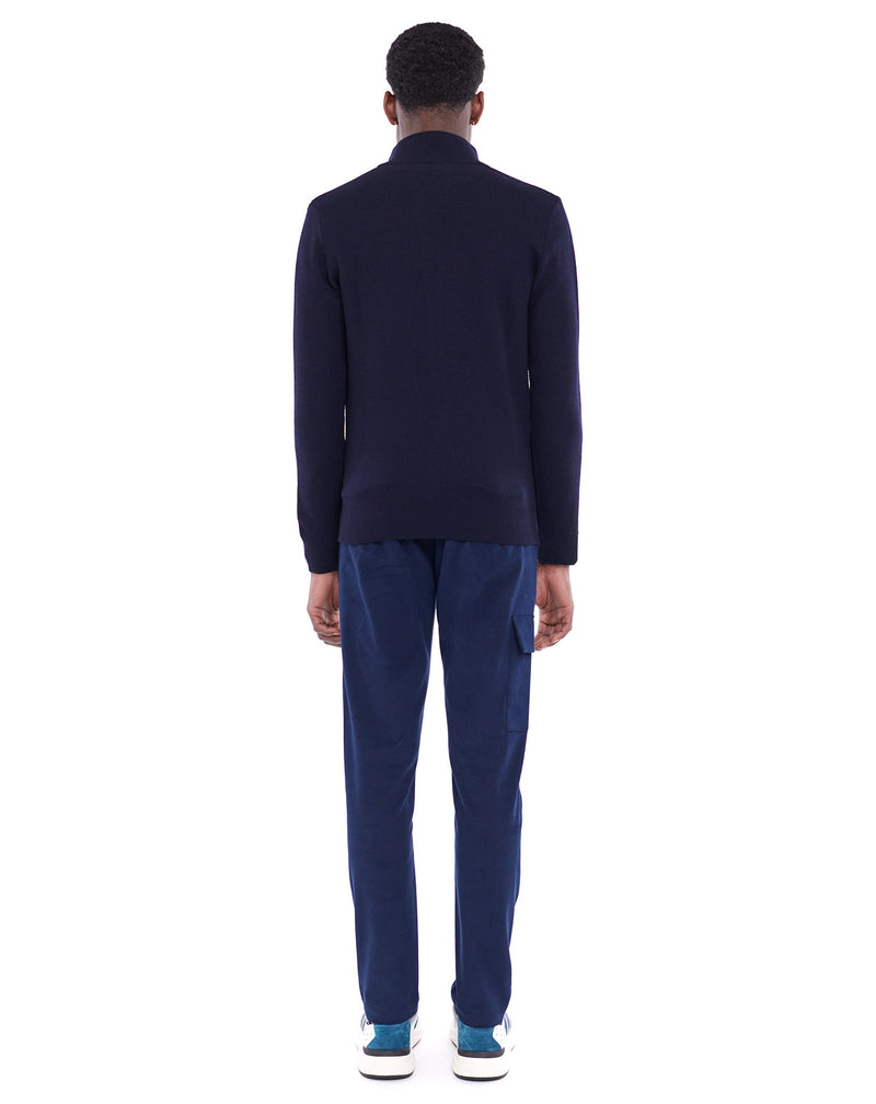 Cardigan ANATOLE bleu marine