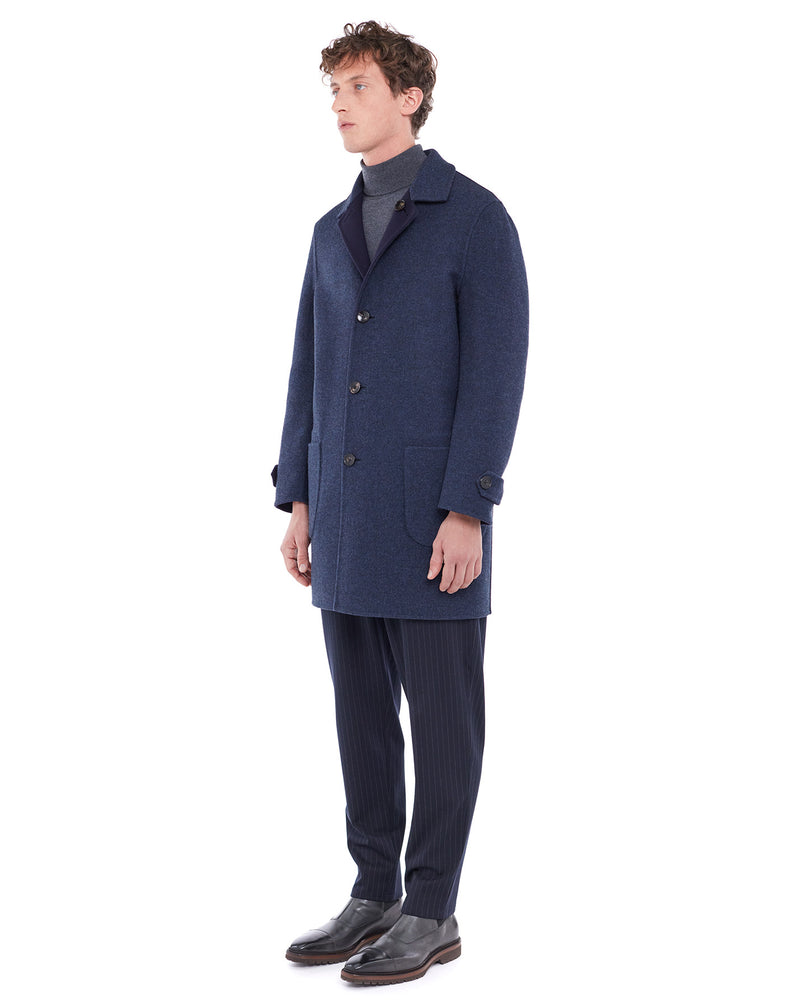 Blue/Navy reversible JULES coat