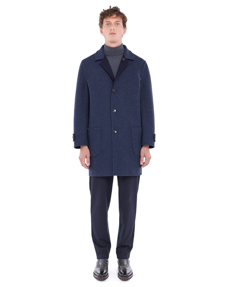 Blue/Navy reversible JULES coat