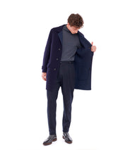 Blue/Navy reversible JULES coat