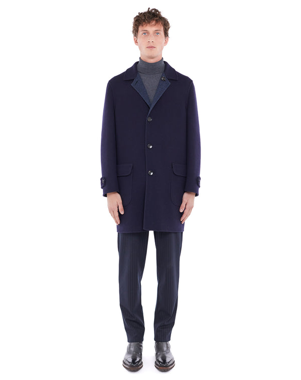 Blue/Navy reversible JULES coat
