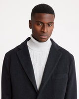 Black RAOUL cashmere coat 