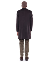 Brown HARVEY wool coat