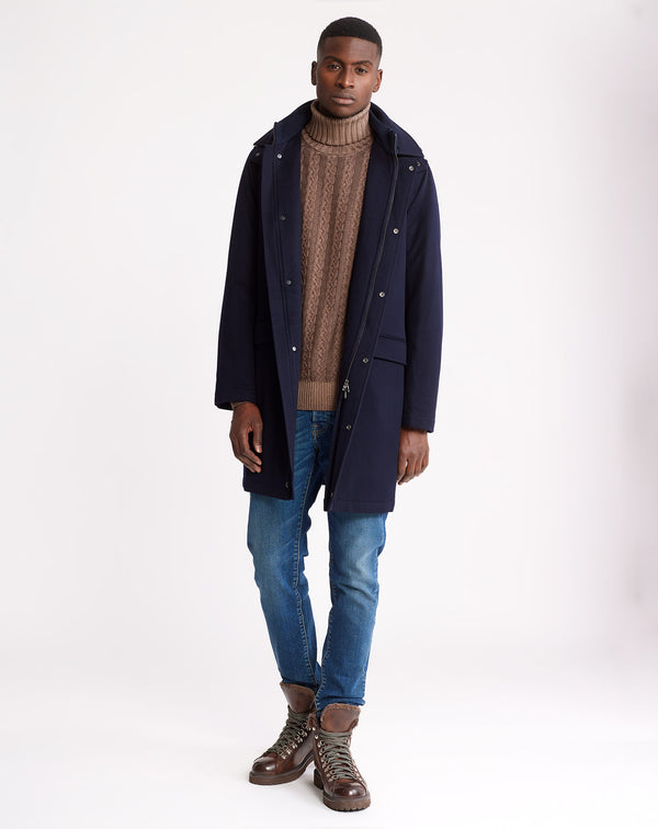 Navy technical parka MOORER