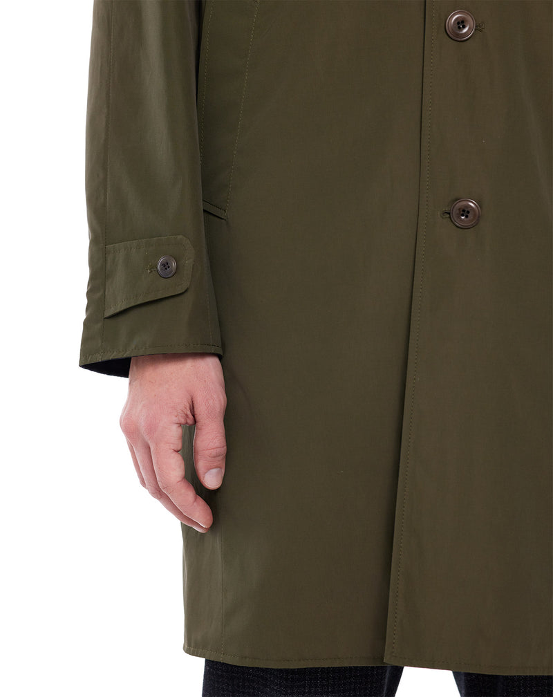 Navy/Khaki HUBERT reversible raincoat