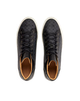 Black high-top printed logo ORTON2 sneakers