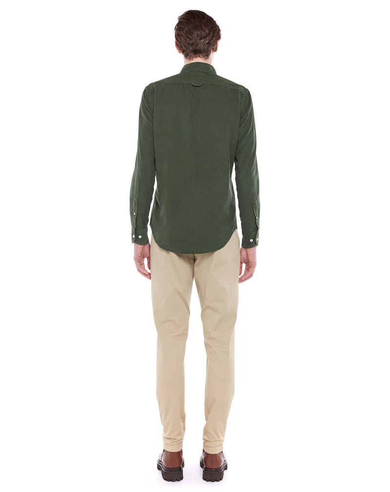 Beige tennis striped ALBERT pant Super 120S