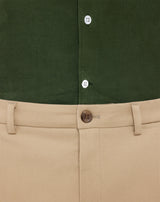 Beige tennis striped ALBERT pant Super 120S
