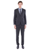 Prince of Wales peaked lapel Caprio suit