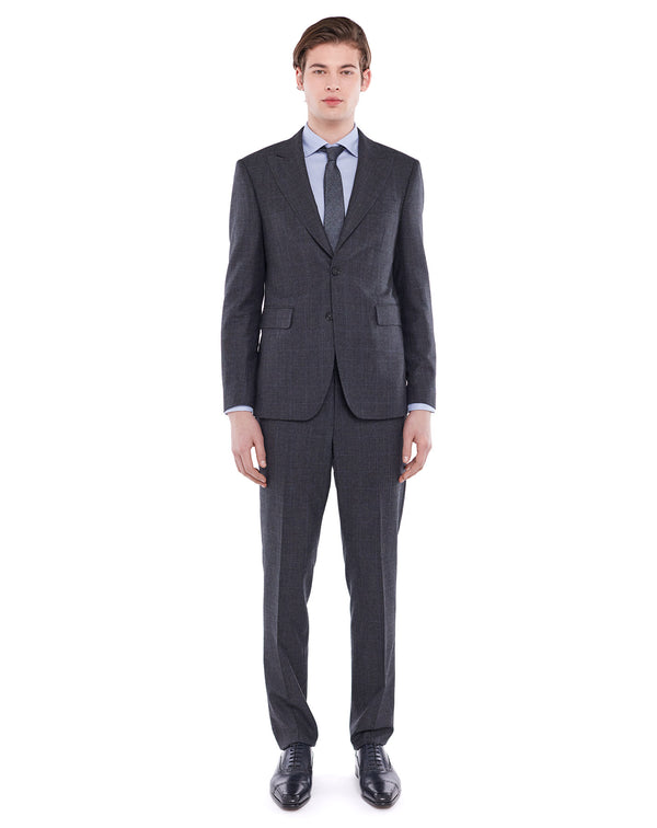 Prince of Wales peaked lapel Caprio suit