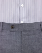 MONTGOMERY Grey Double Breasted Suit Super 120S