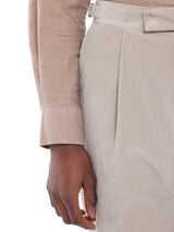 Beige corduroy ALBERT pant