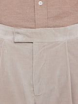 Beige corduroy ALBERT pant