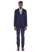 Navy unstructured MONTE-CARLO jacket