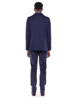Navy unstructured MONTE-CARLO jacket