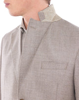 Beige AVIGNON virgin wool jacket