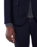Navy DEAUVILLE cashmere jacket