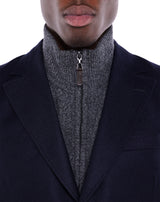 Navy DEAUVILLE cashmere jacket