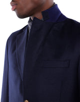 Navy DEAUVILLE cashmere jacket