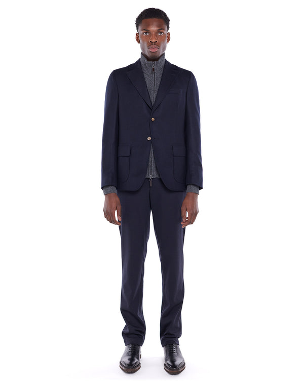 Navy DEAUVILLE cashmere jacket