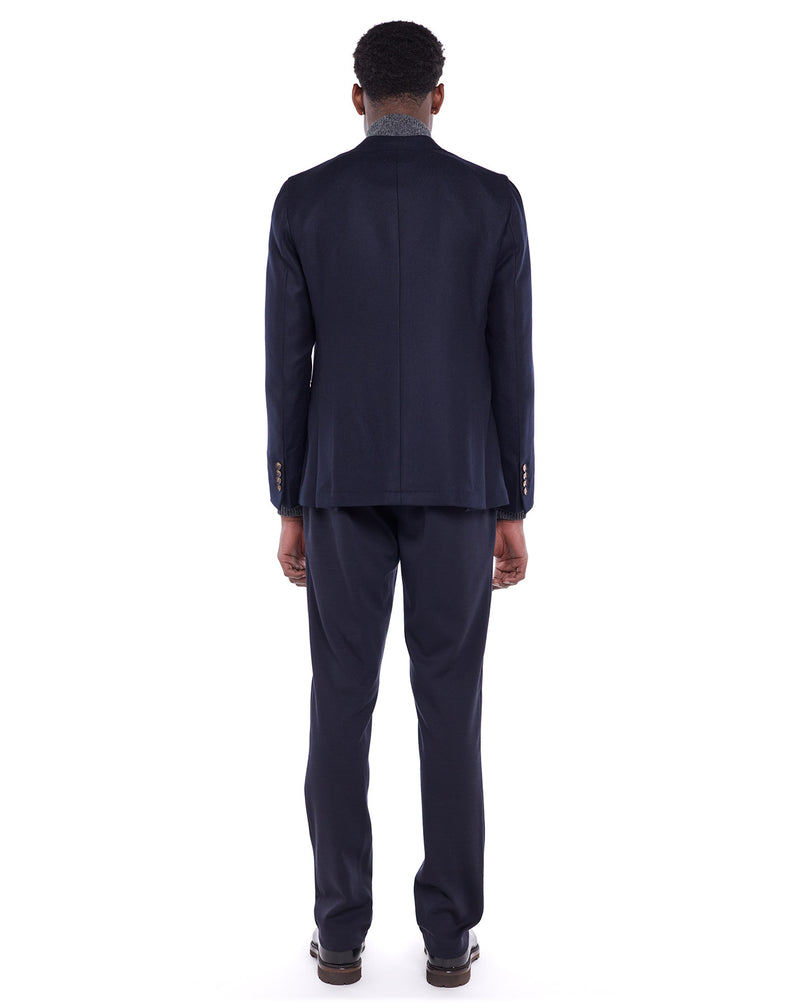 Navy DEAUVILLE cashmere jacket