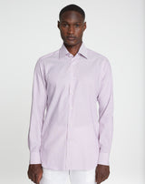 Shirt ASTAIR with fine pink stripes