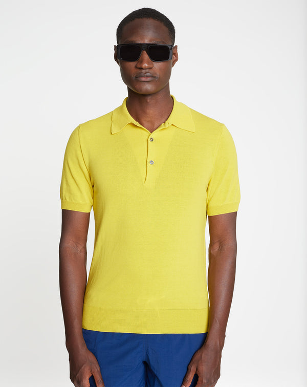 THIBAULT Yellow Polo