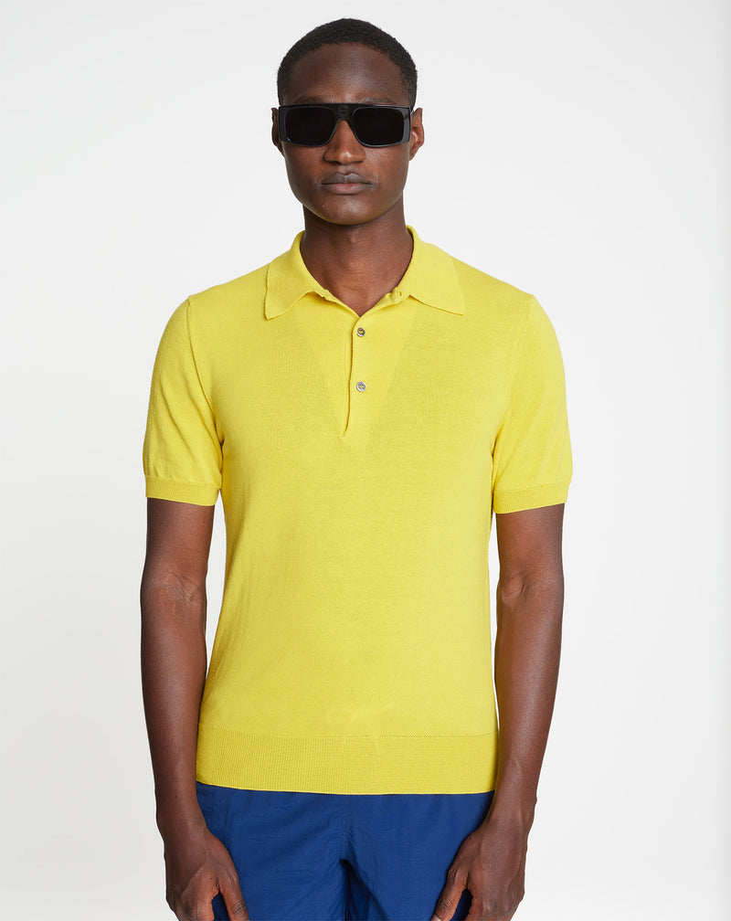 THIBAULT Yellow Polo