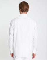 White Cassis Cotton Shirt 