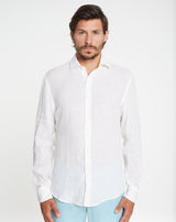 Linen white SAINT TROPEZ shirt