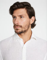 Linen white SAINT TROPEZ shirt